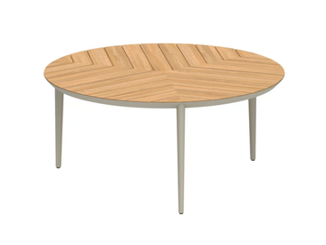 U-NITE - Round teak garden table by Royal Botania - view 2